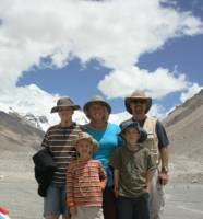 American Travelers travel to Tibet-Family Adventure in Tibet Mt Everest Base Camp  &raquo; Click to zoom ->