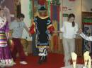 That is Dragica,dancing with Tibetan,2010  &raquo; Click to zoom ->