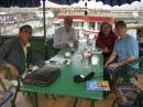 Rita,Ken and Paul from USA,with Tenzin la-Tour guide in Lhasa,June 2010  » Click to zoom ->