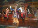 Tibetan cultural dance after the meal  » Click to zoom ->