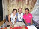 Tibetan tour guide with distinguished Germany travelers  &raquo; Click to zoom ->