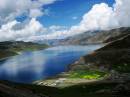 Lake Yamdrok, Tibet landscape photo 07  » Click to zoom ->