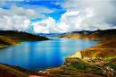 Lake Yamdrok, Tibet landscape photo 06  » Click to zoom ->