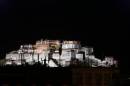 Potala Palace night picture  &raquo; Click to zoom ->
