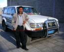 Tibet Tour vehicle of 4WD and driver Kelsang  &raquo; Click to zoom ->
