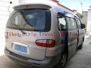 Typical Tibet tour van  &raquo; Click to zoom ->