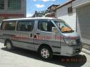 Typical Tibet tour van  &raquo; Click to zoom ->