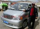 Tibet tour driver and tour van  &raquo; Click to zoom ->