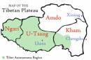 Region Map of Tibet  &raquo; Click to zoom ->