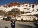 Nadia from Denmark,under Potala Palace,Jan,2009  &raquo; Click to zoom ->