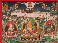 Tibetan Thangka Painting  » Click to zoom ->