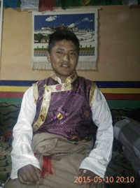 Tibetan Guide Tenzin Gelek-TCTS agency in Lhasa
