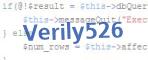 verification code