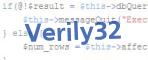 verification code