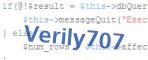 verification code