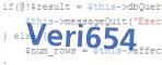 verification code
