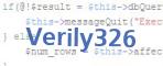 verification code