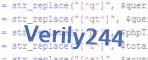 verification code